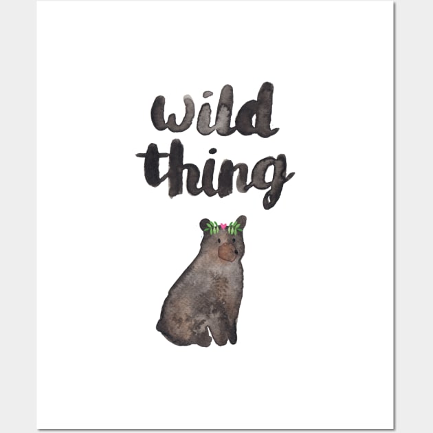 Wild Thing Wall Art by Elena_ONeill